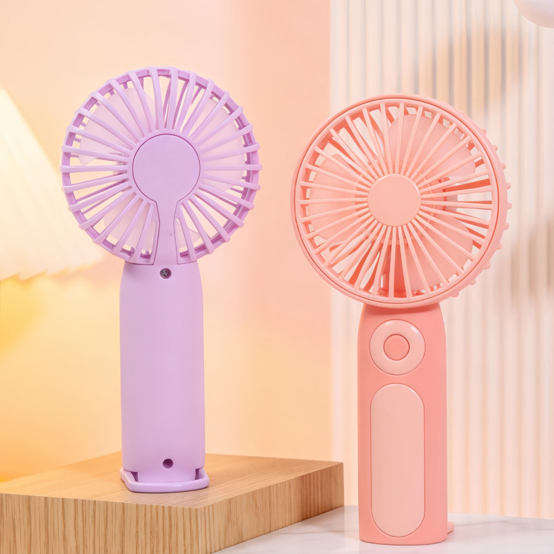 Portable USB Mini Hand Fan with Variable Speed Control Bowlift
