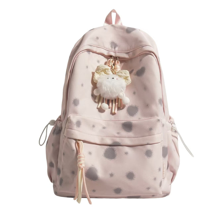 Stylish Polka Dot Backpack Bowlift