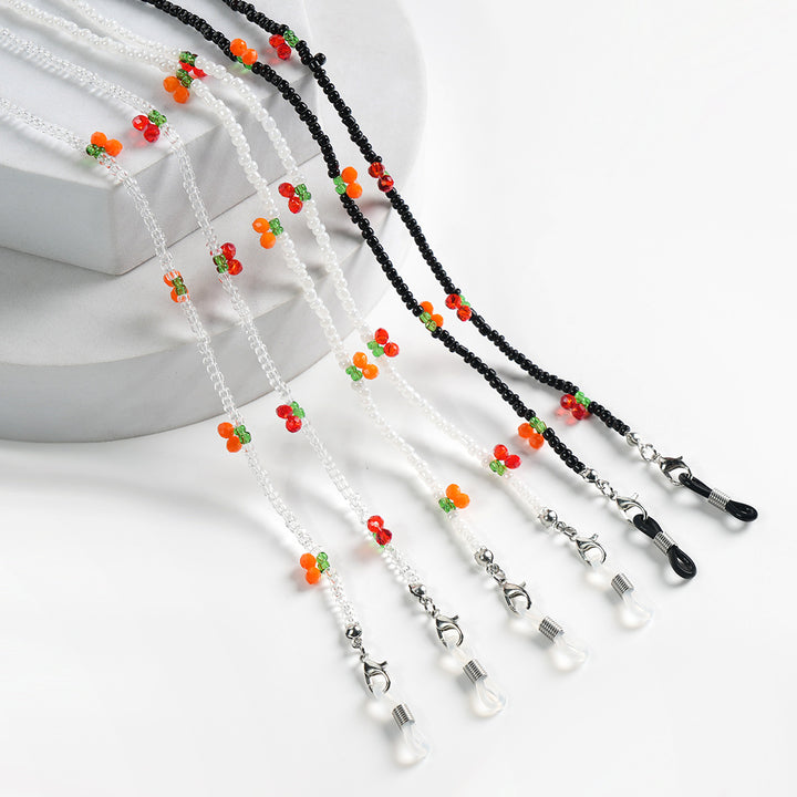 Decorative Beaded Eyewear Holder Bowlift