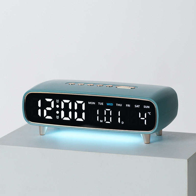 Digital weather alarm clock with intelligent display and temperature function Bowlift