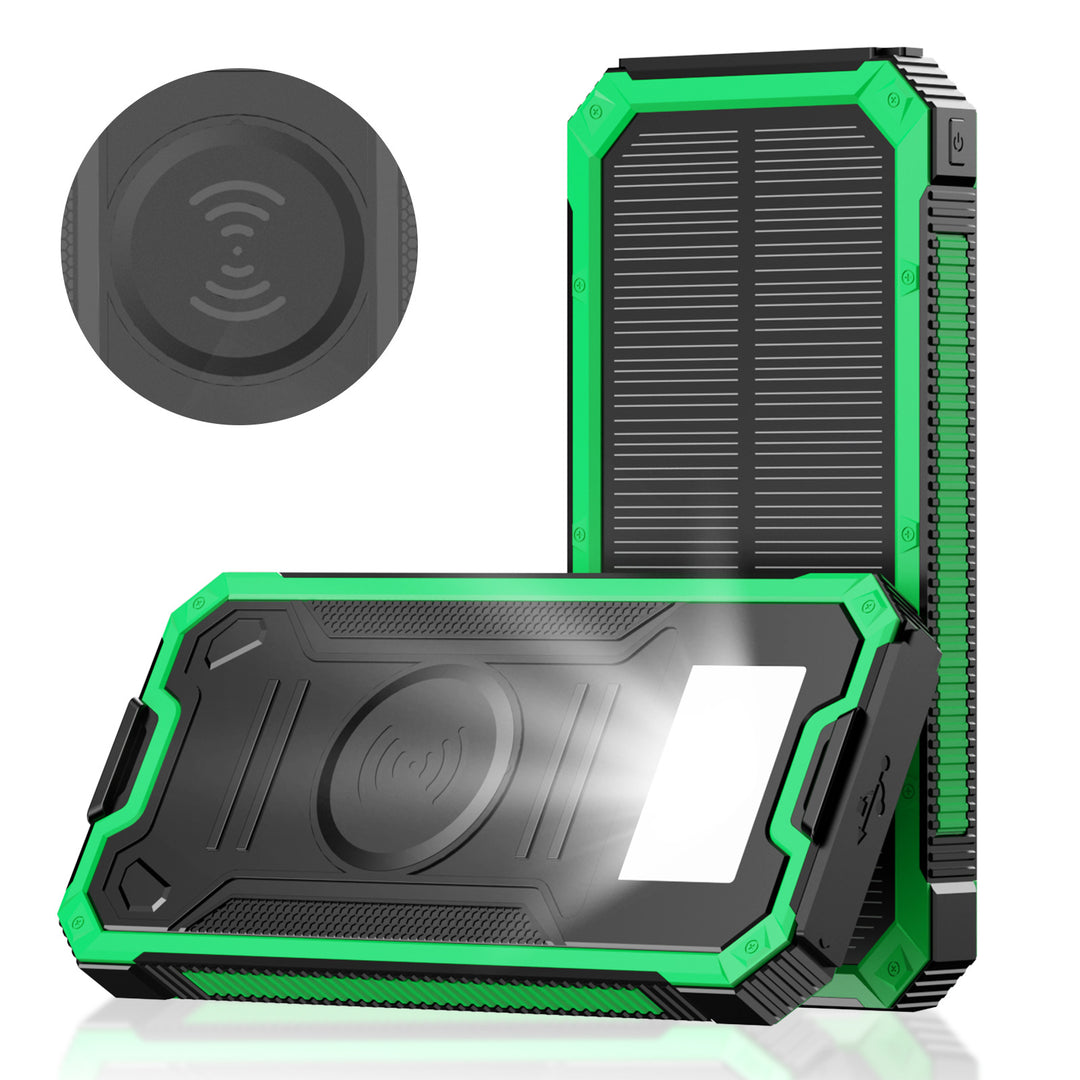 Solar Power Bank with High-Speed Charging Bowlift