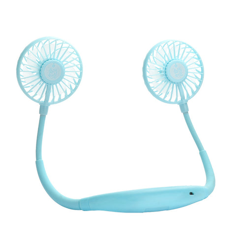 Unisex Neck-Mounted Dual Fan Bowlift