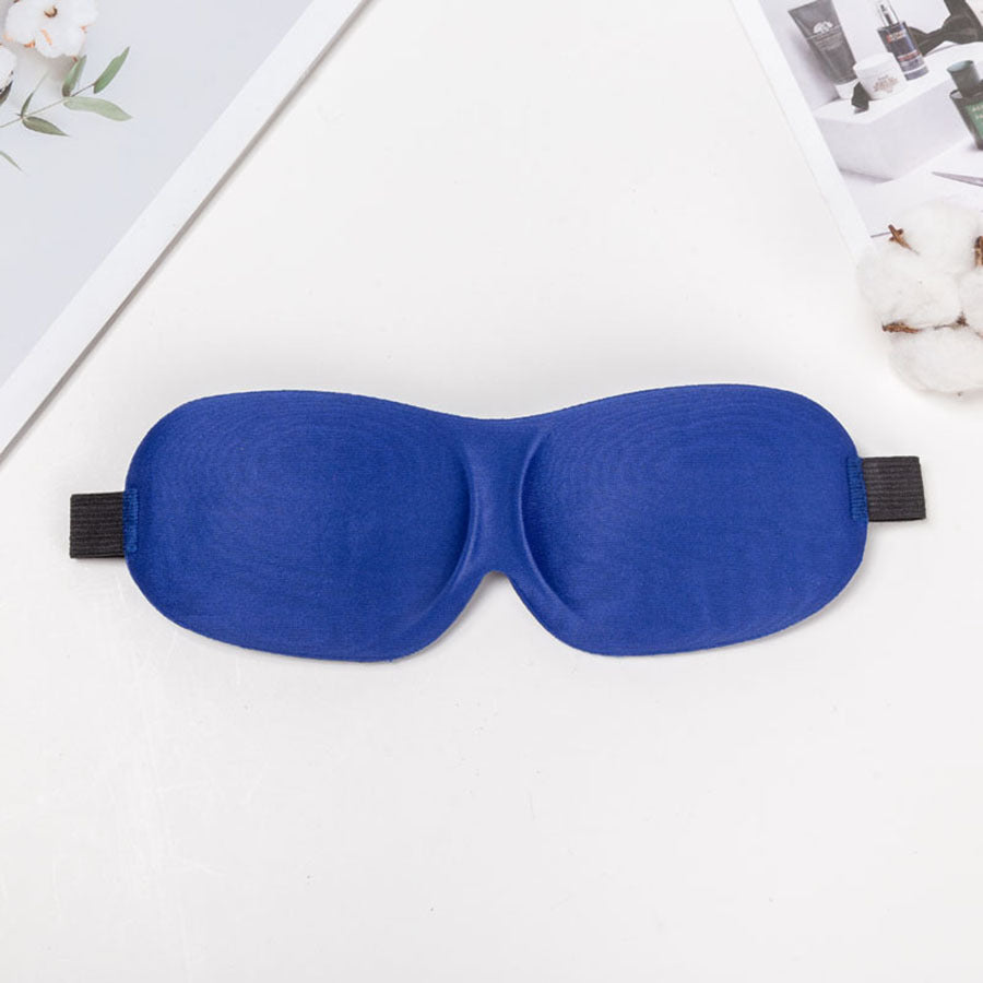 Unisex nan light-blocking travel mask with thermoformable nylon cover and wide comfort band Bowlift