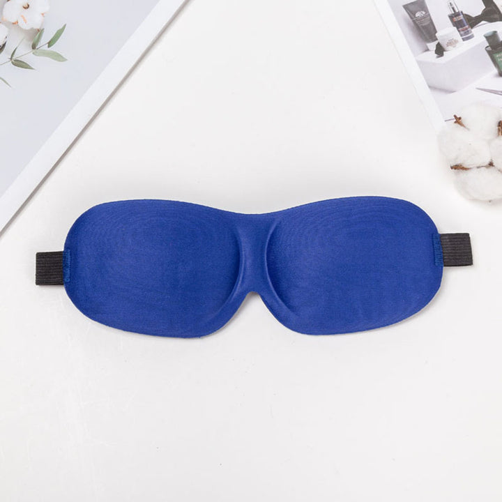 Unisex nan light-blocking travel mask with thermoformable nylon cover and wide comfort band Bowlift