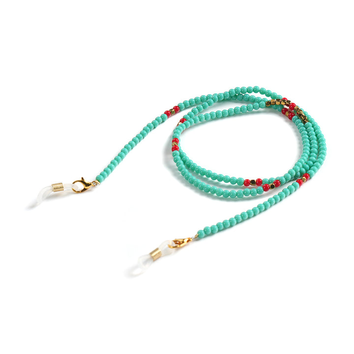 Handcrafted Beaded Eyewear Chain Bowlift