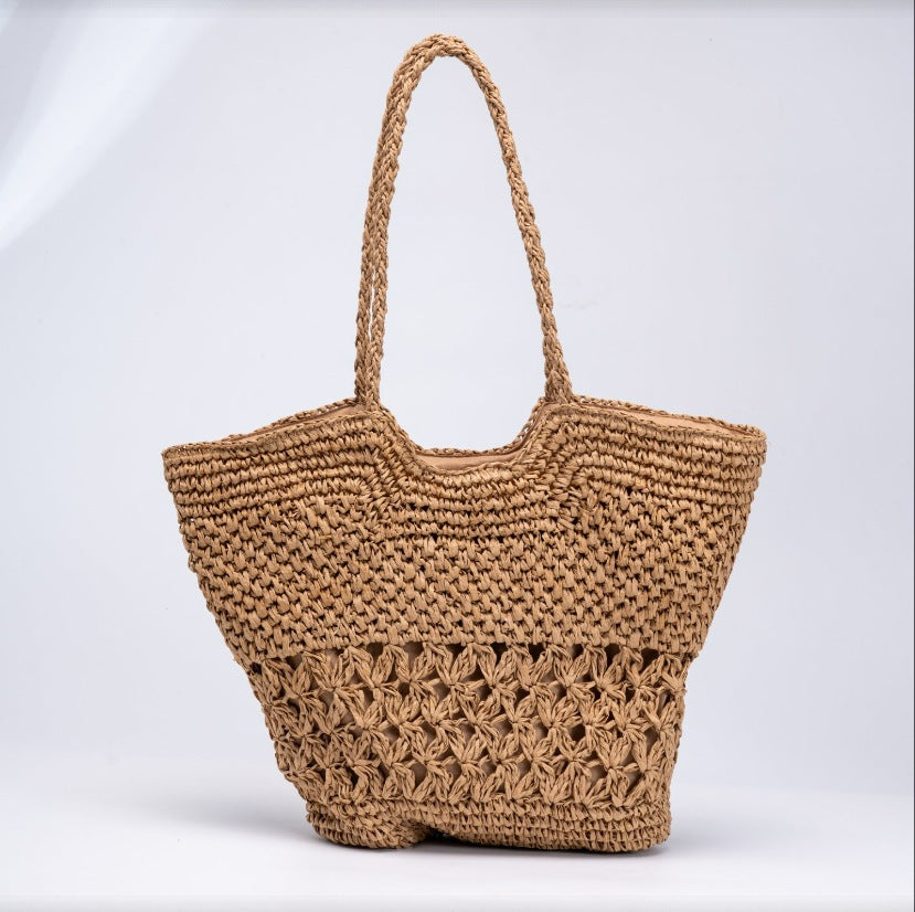 Elegant and Woven Beach Bag Bowlift