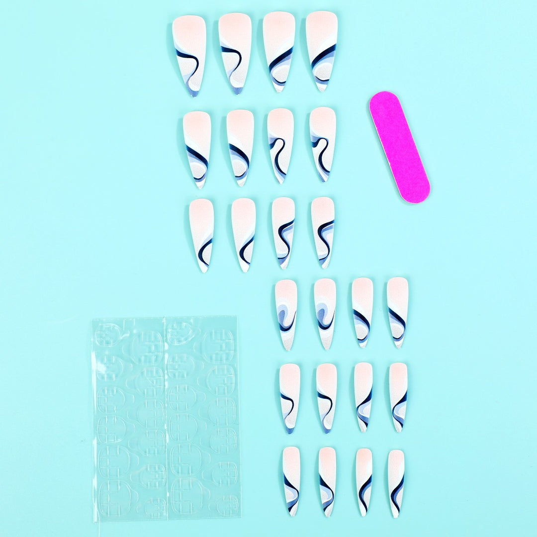 Professional artificial nails with elegant designs Bowlift