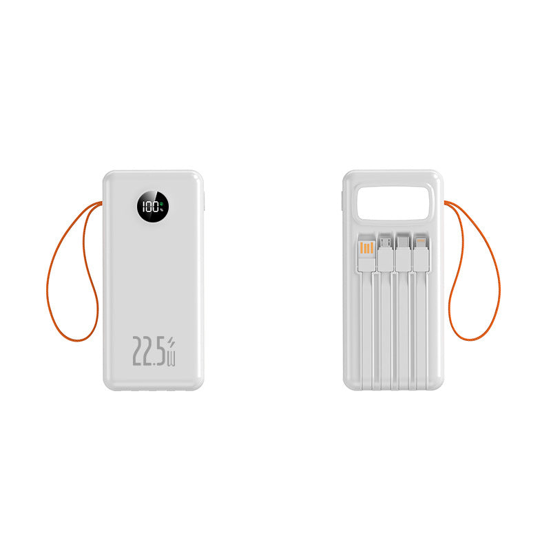 Portable power bank with fast charging function and digital display Bowlift