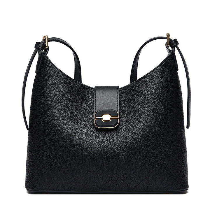Stylish Textured Handbag Bowlift