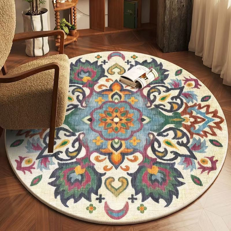 Decorative Circular Area Rug