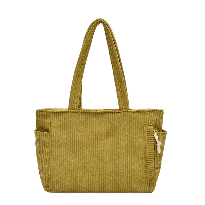 WoVersatile Corduroy Tote Bag Bowlift