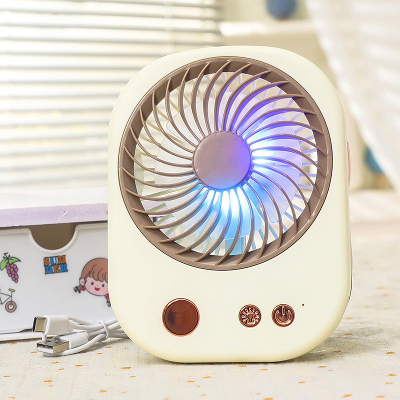 Women Portable Table Fan with Digital Control Bowlift