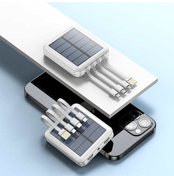 Solar-powered Powerbank Bowlift
