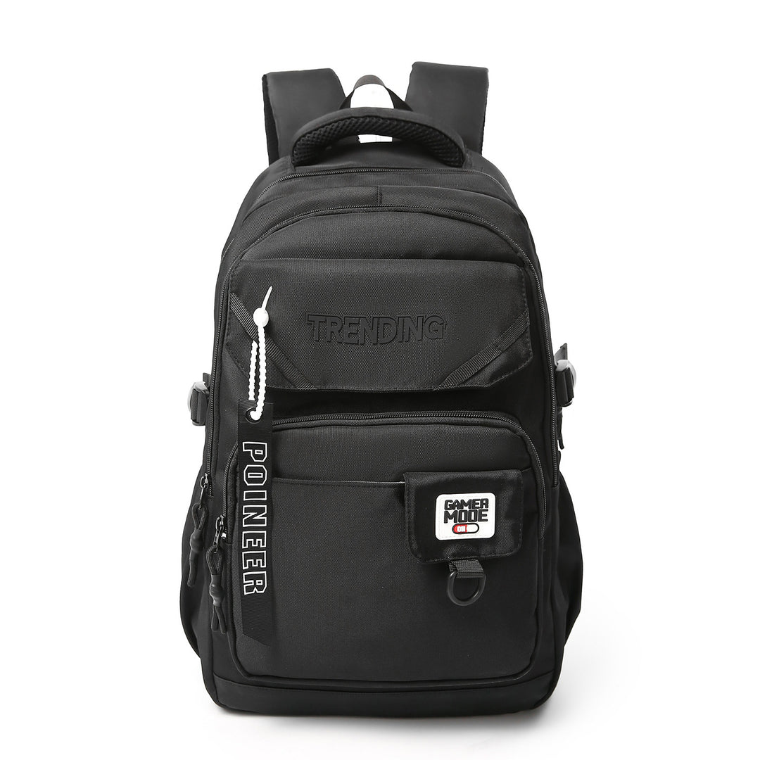 Gaming-Themed Multi-Compartment Backpack