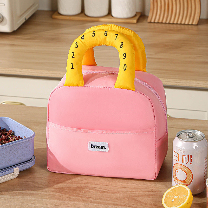 Insulated Lunch Bag with Colorful Handles Bowlift
