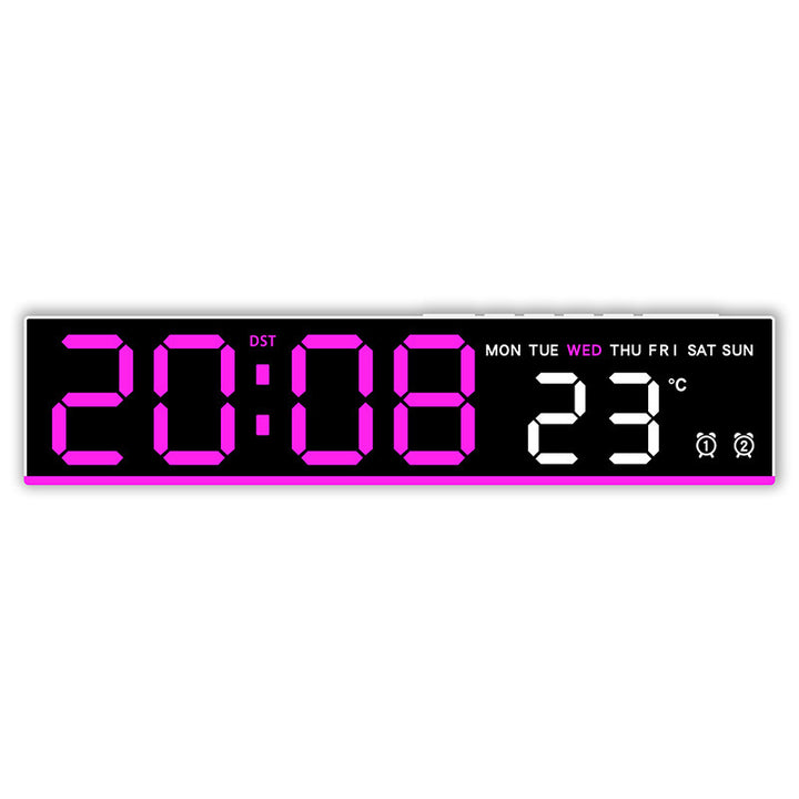 Digital watch with hygrometer and alarm function Bowlift