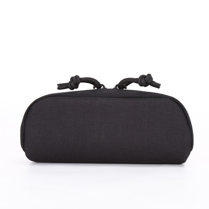 Durable Tactical Eyewear And Accessory Zippered Pouch With Carabiner Bowlift