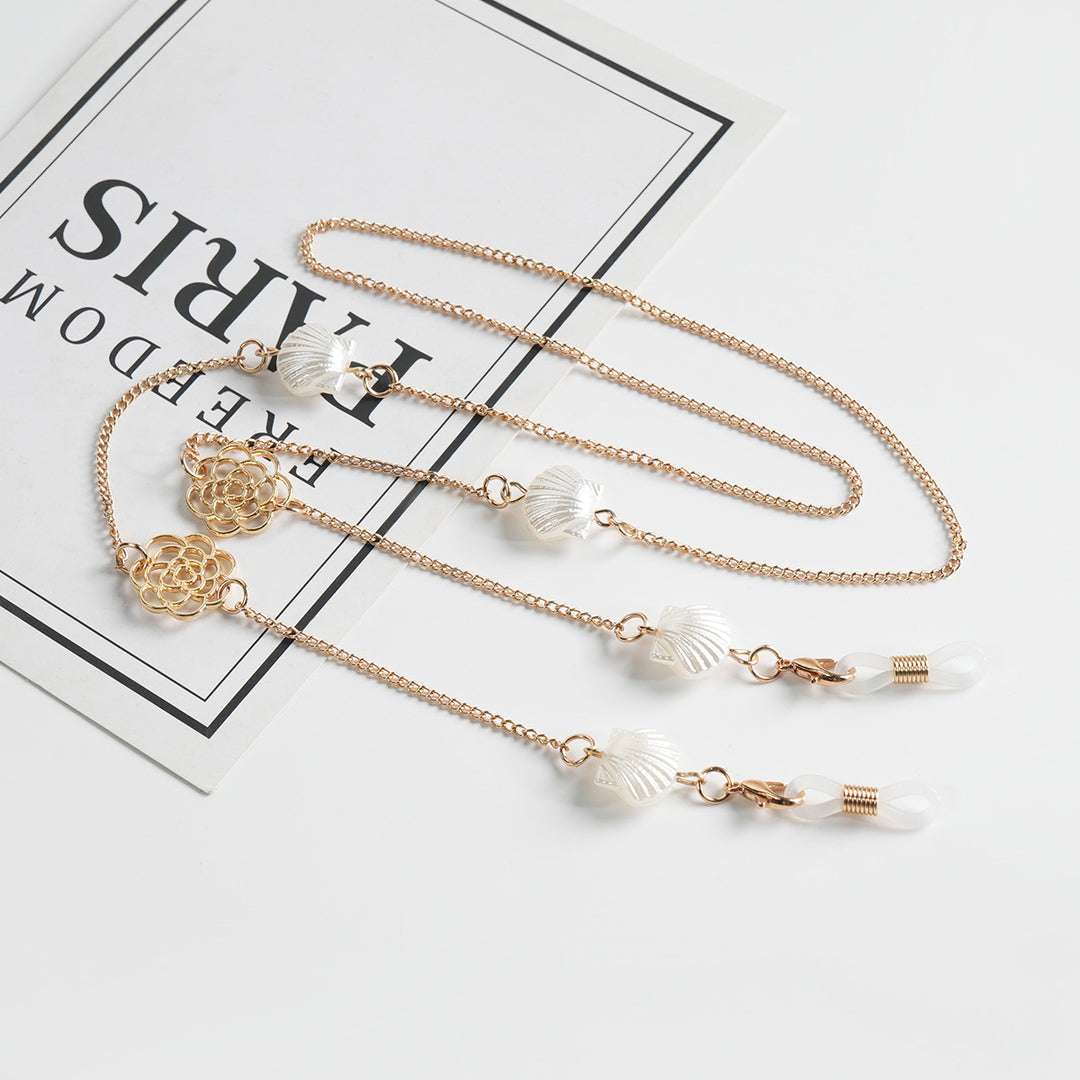 Elegant Floral Chain Necklace Bowlift