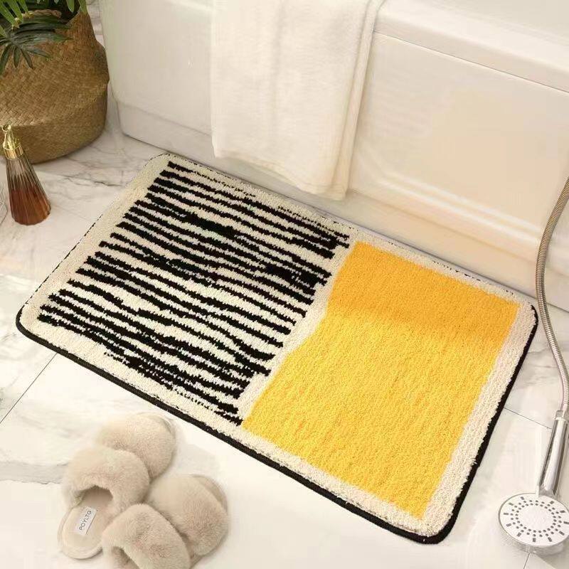 Modern Abstract Pattern Bath Mat Bowlift