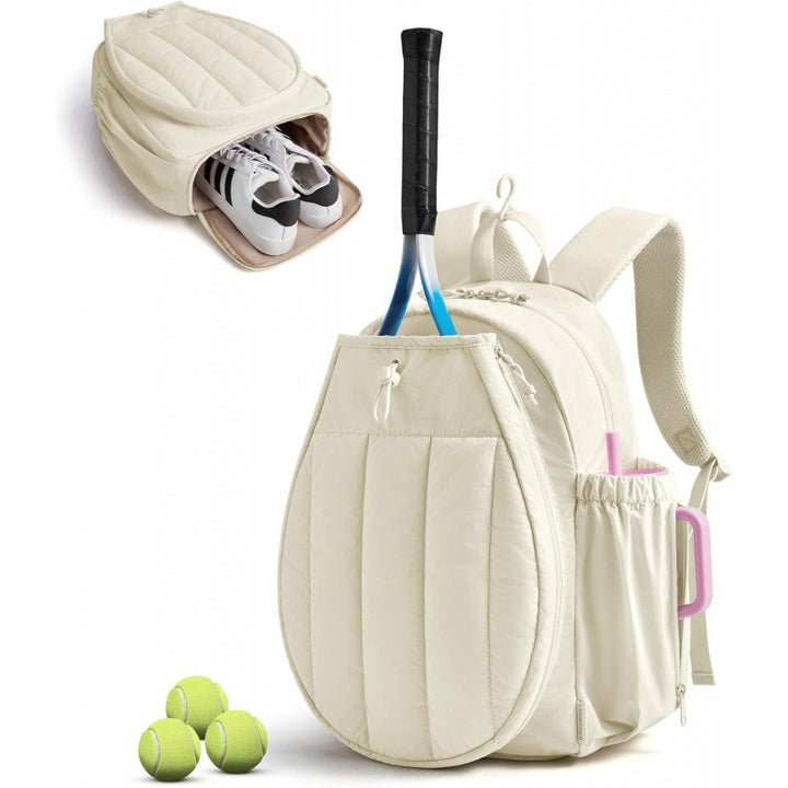 Tennis Racket and Gear Backpack Bowlift