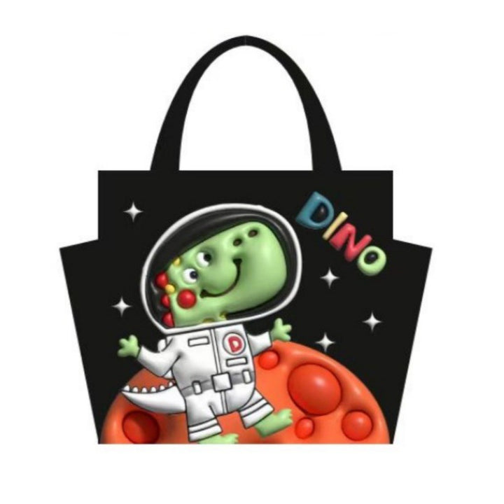 Fun Cartoon-Themed Tote Bag Bowlift