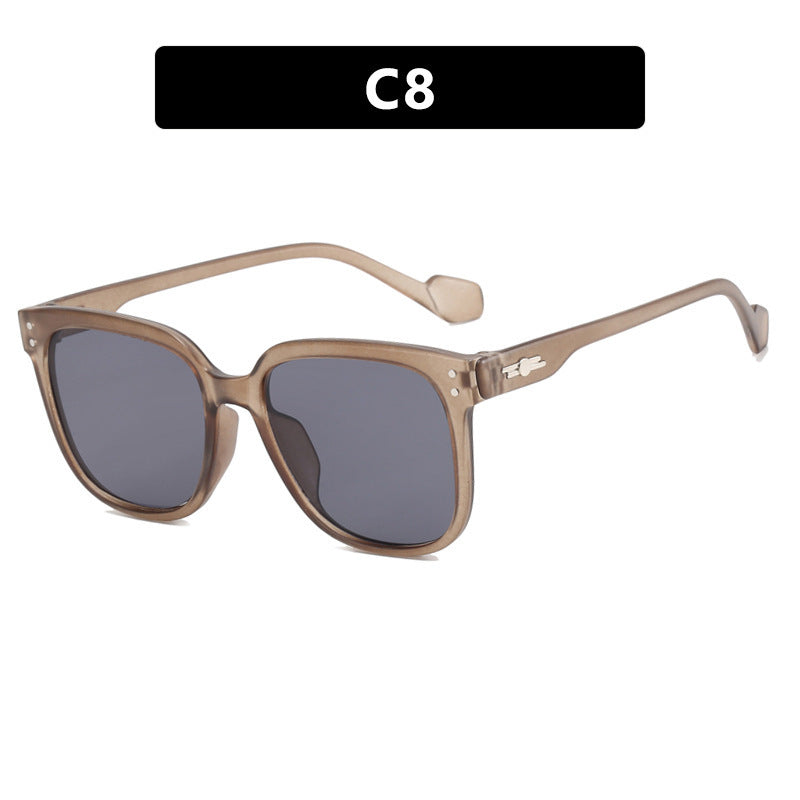 Women's square sunglasses with trendy gradient Bowlift
