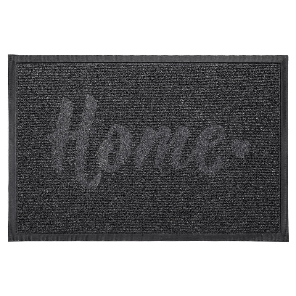 Textured Doormat with Inspirational Message Bowlift