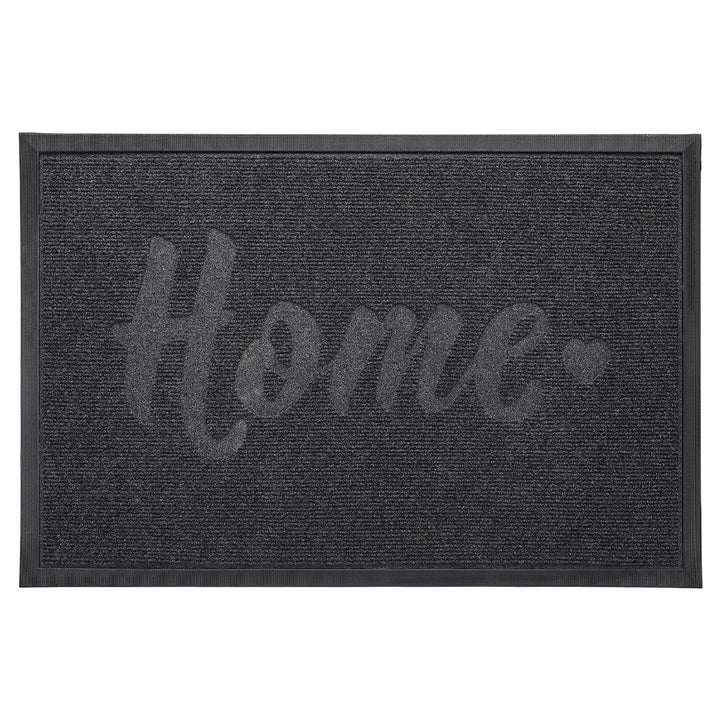 Textured Doormat with Inspirational Message Bowlift