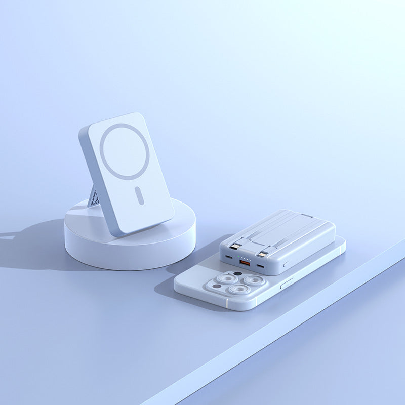 Portable Powerbank with Wireless Charging Function Bowlift