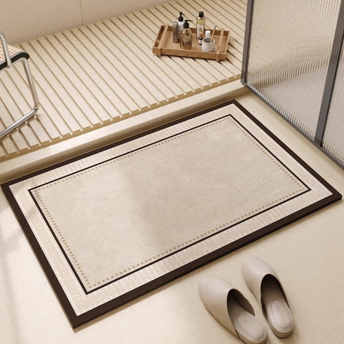 Elegant Soft Anti-Slip Bath Mat