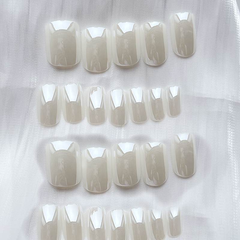 Premium Glossy Press-On Nail Art Set Bowlift