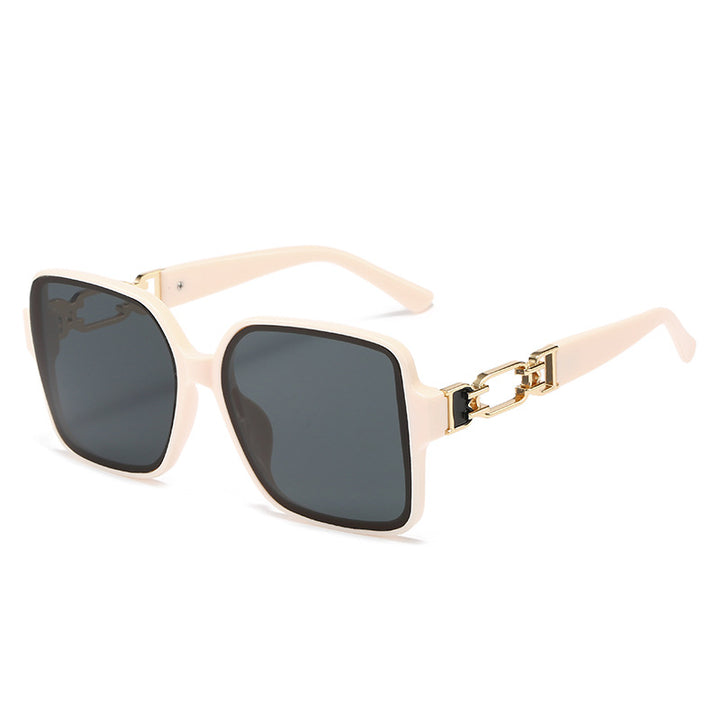 Ladies stylish square sunglasses with luxurious hinge design Bowlift