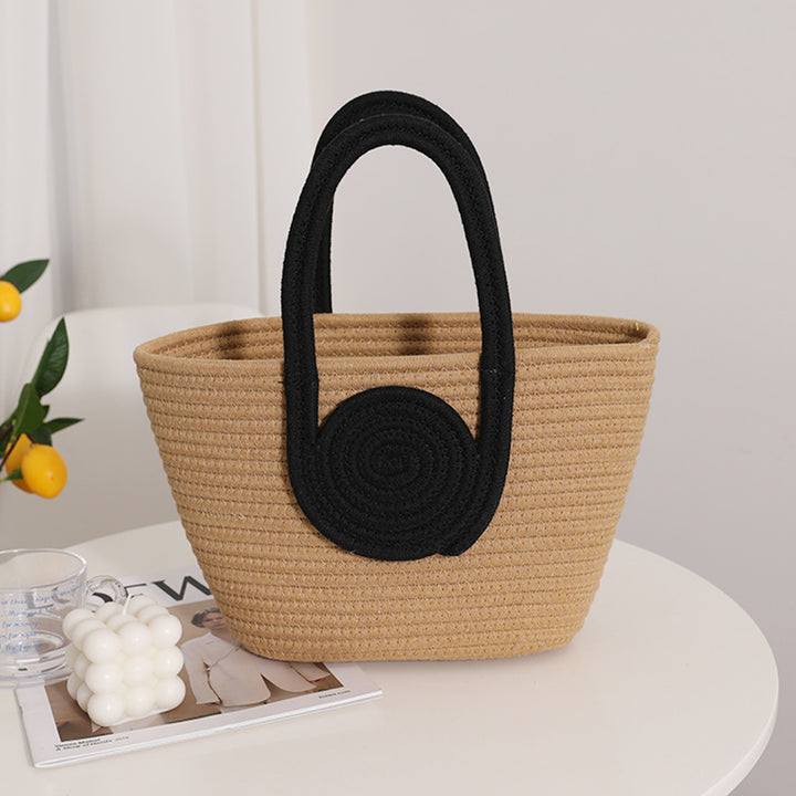 Decorative natural fiber bag Bowlift