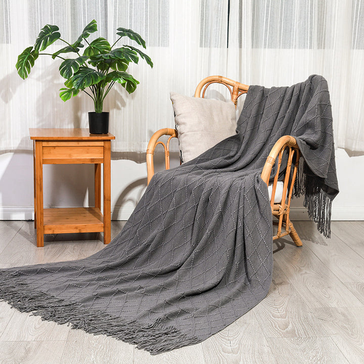 Cozy Knitted Blanket
