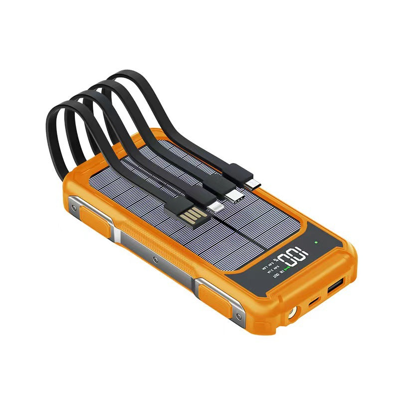 Robust Solar Power Bank with Fast Charging Function Bowlift