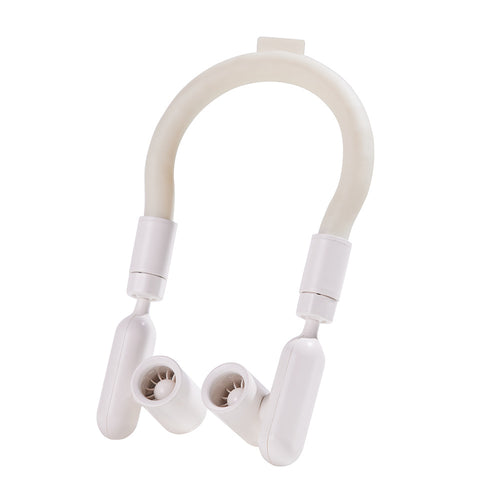 Ladies Portable Neck Fan with Dual Airflow Technology Bowlift