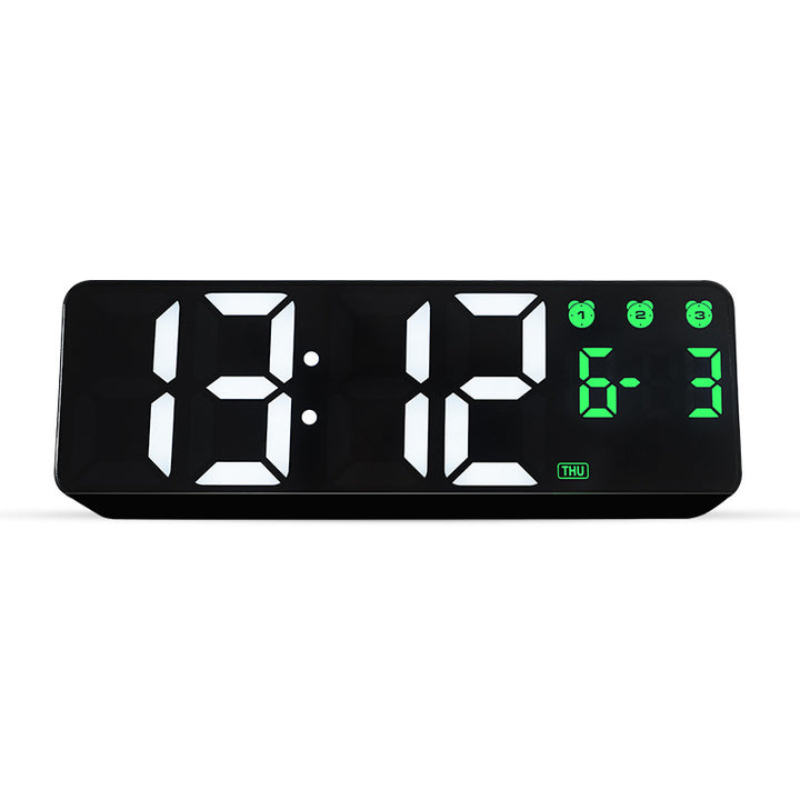 Digital watch with large LED display and multiple alarm function Bowlift