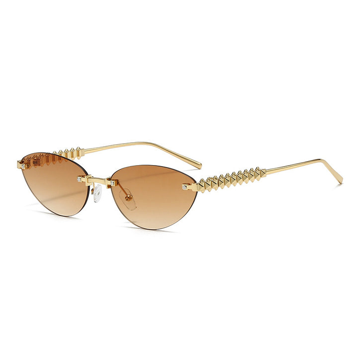 Women’s fashionable glasses with pointed accents Bowlift