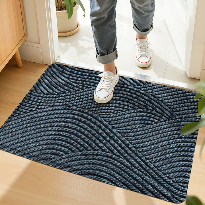 Indoor Outdoor Textured Welcome Mat Bowlift