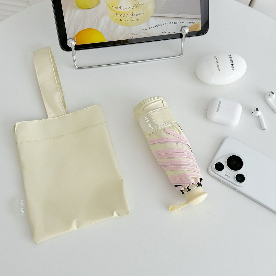 Women Foldable Shopping Bag with UV Protection Bowlift