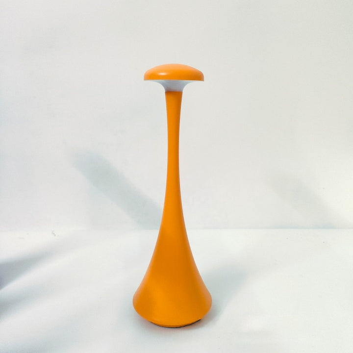 Compact rechargeable touch LED ambient desk lamp with flexible stem Bowlift