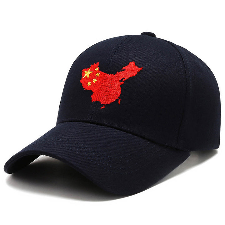 Men's Embroidered Symbol Baseball Cap Bowlift
