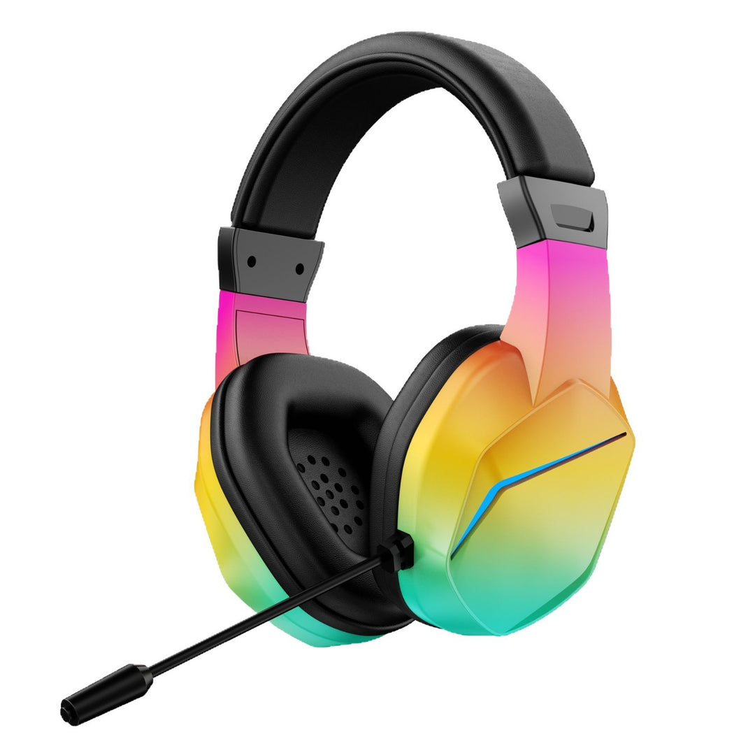 RGB Lighting Gaming Headset Bowlift
