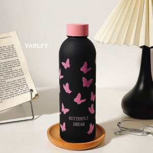 Women's insulated drinking bottle with stylish bow motif Bowlift