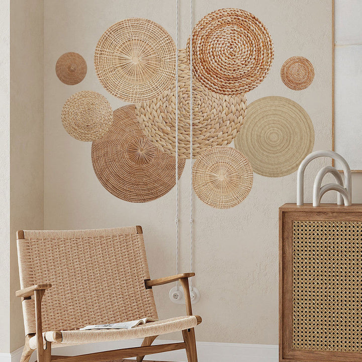 Elegant Wall Decoration Made of Natural Materials Bowlift