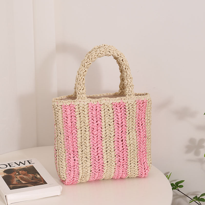 Fashionable basket bag with textured fold design Bowlift