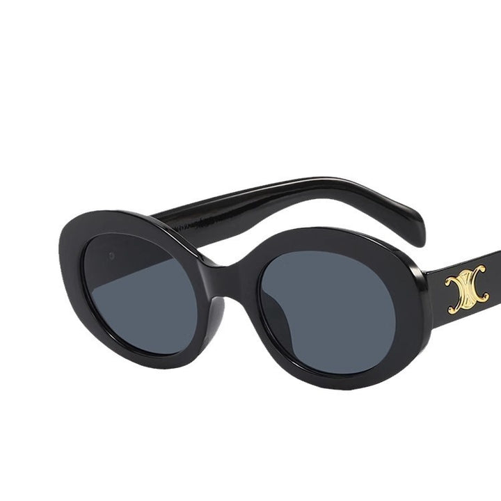 Chic Modern Round Frame Sunglasses Bowlift