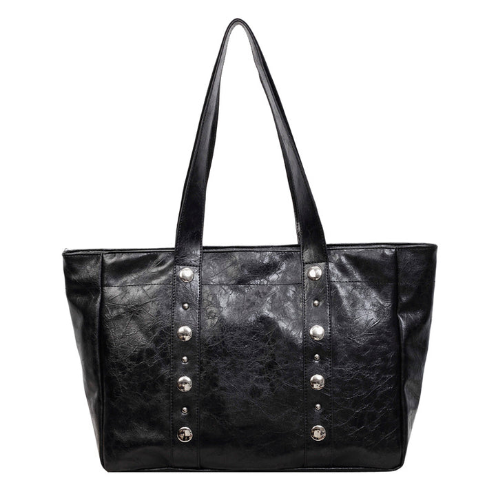 High-quality vintage leather bag Bowlift