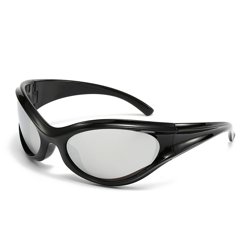 Ladies sporty sunglasses with aerodynamic design and UV protection Bowlift