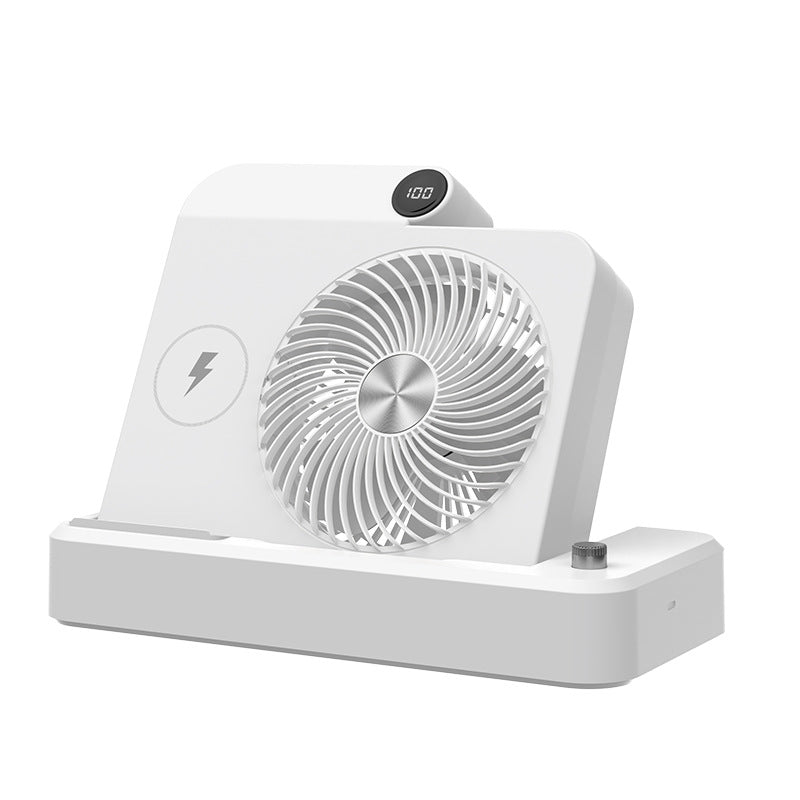 Portable Rechargeable Desktop Fan Bowlift